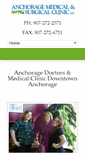 Mobile Screenshot of anchoragemedicalclinic.com